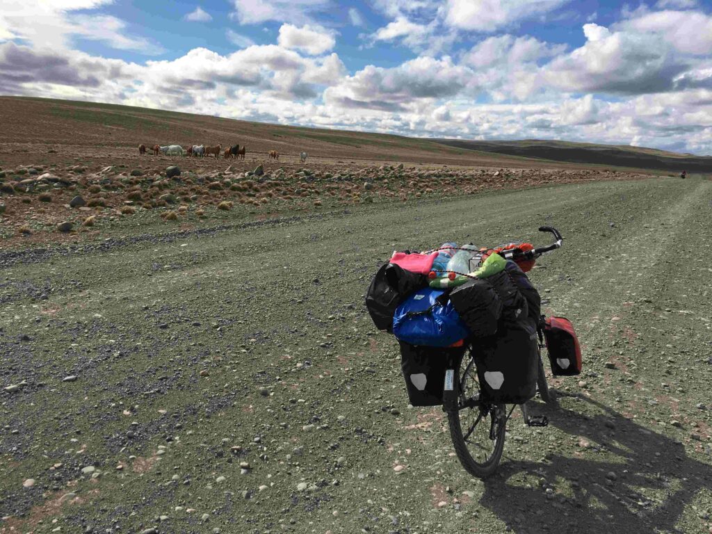 orientarsi in bici in patagonia