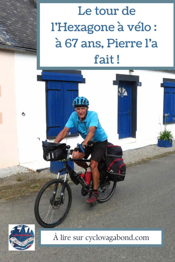 Pierre Hérant a parcouru 7600 km à vélo sur le tour de France en suivant au plus près les frontières administratives du pays. De son voyage à vélo, il en a écrit un livre. Interview sur le blog de CycloVagabond !