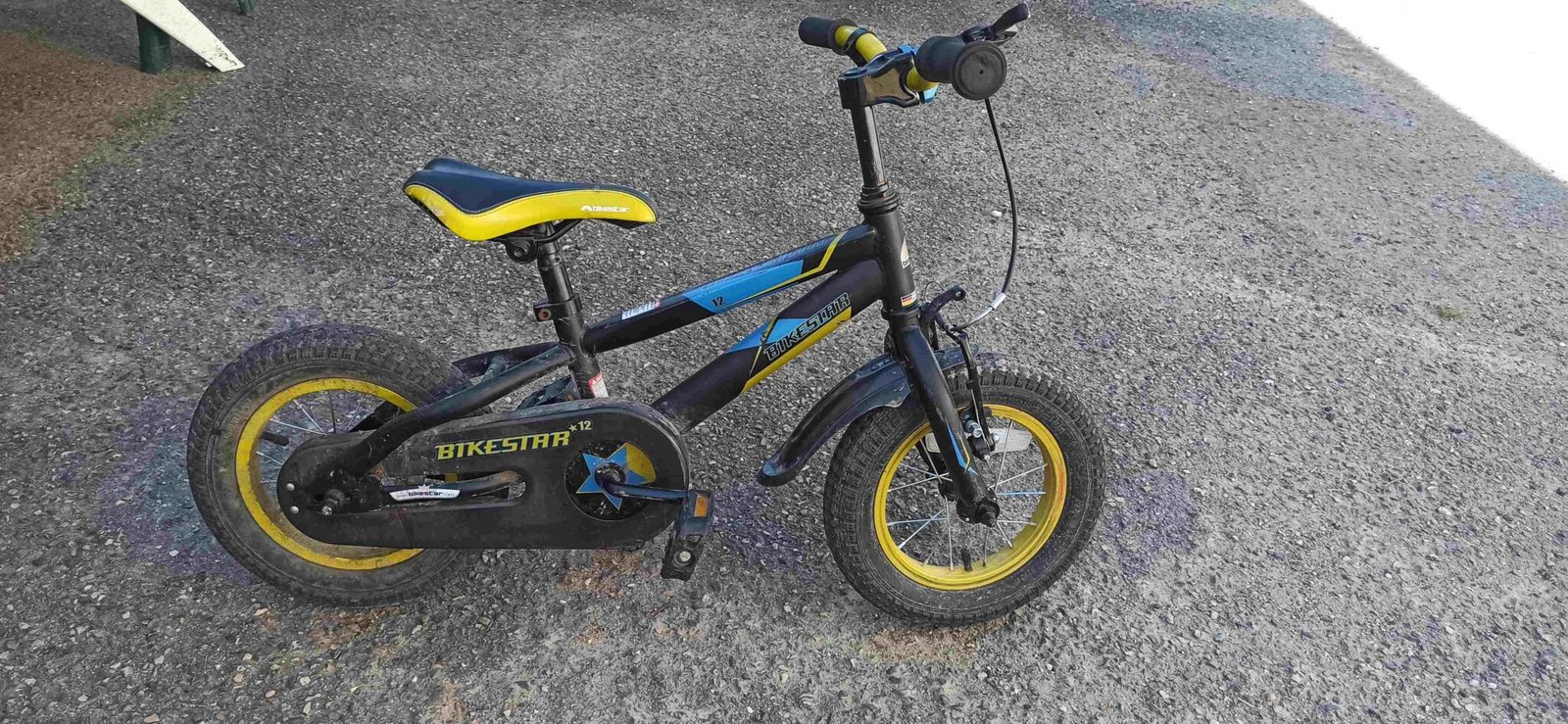 Potence Vélo Enfant Acier 1 Pouce (22,2 Mm) – Pince 25,4 Mm, Bleue