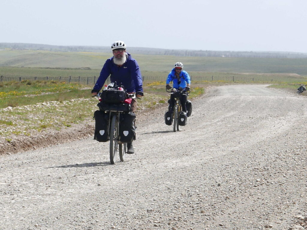 équipement voyage à vélo en patagonie