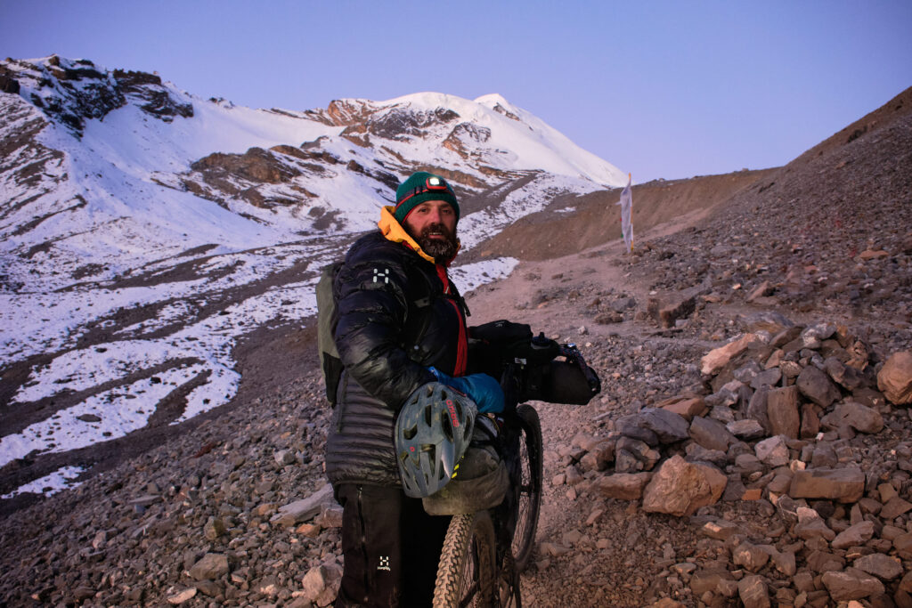 Giuseppe CycloVagabond au nepal