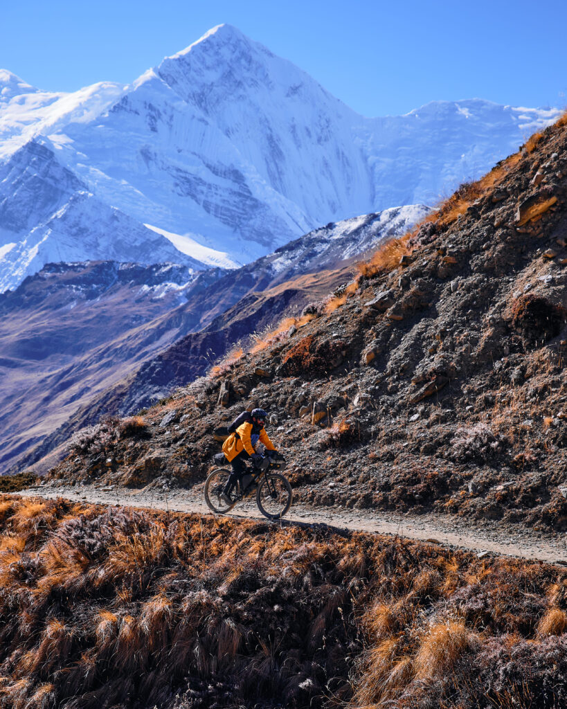 Népal in bici