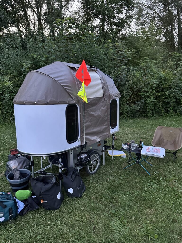 remorque velo camping