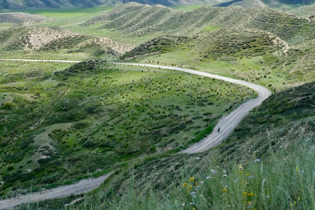 kirghizistan a velo denivelé